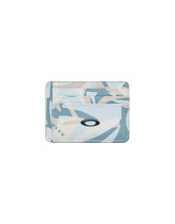 BILLETERA OAKLEY ELLIPSE CARD WALLET CORAL REEF FROST
