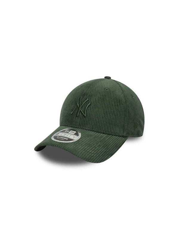GORRA NEW ERA MLB CORD NEW YORK YANKEES 9FORTY M-CROWN DARK GREEN