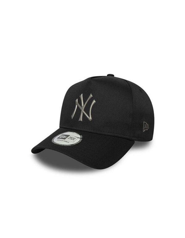 GORRA NEW ERA NEW YORK YANKEES MLB METALLIC E-FRAME BLACK