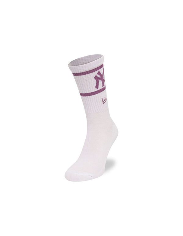 New Era Medias Socks MLB New York Yankees White