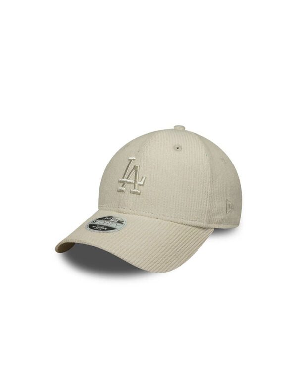 GORRA NEW ERA MLB PASTEL CORD LA DODGERS 9FORTY WOMAN BEIGE
