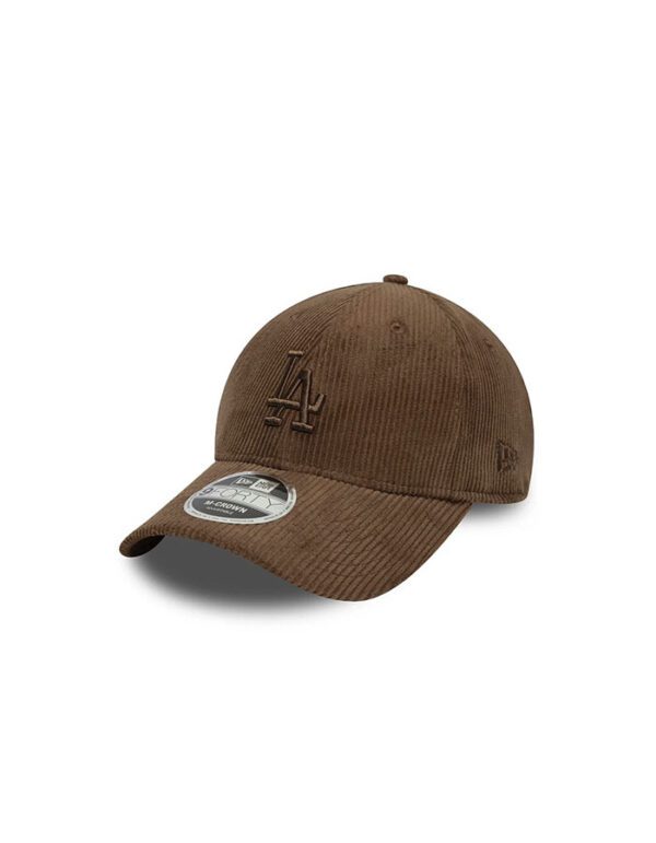 GORRA NEW ERA MLB CORD LA DODGERS 9FORTY M-CROWN BROWN