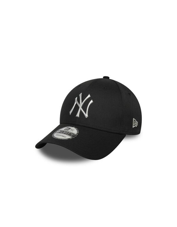 GORRA NEW ERA NEW YORK YANKEES MLB METALLIC 9FORTY BLACK