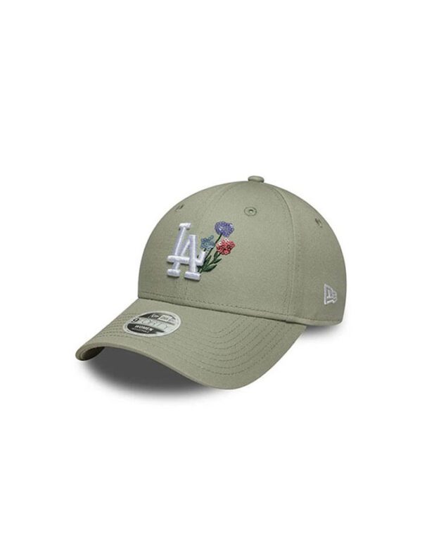 GORRA NEW ERA MLB FLORAL LOS ANGELES DODGERS Mujer - Green Pastel