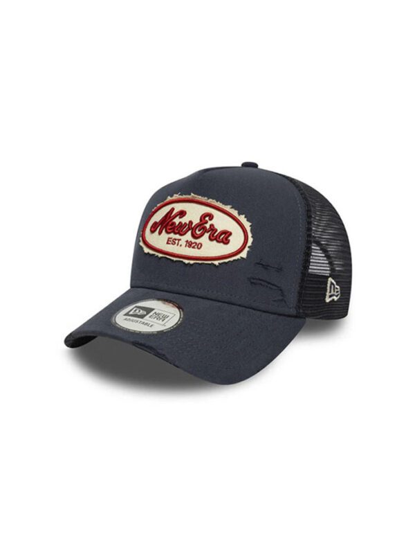 GORRA NEW ERA 9FORTY A-FRAME TRUCKER PATCH COLLECTION - Blue Navy