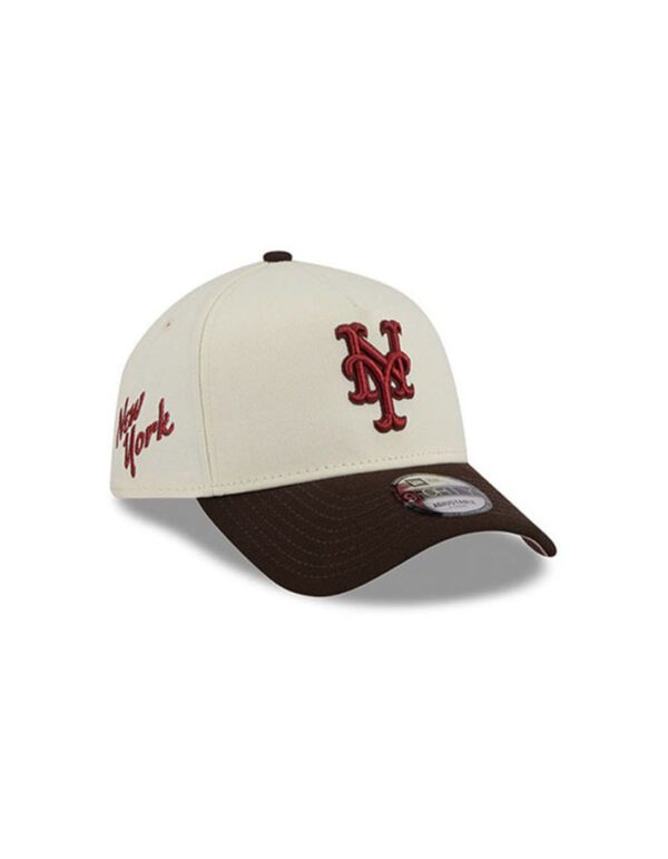 GORRA NEW ERA 9FORTY MLB NEW YORK METS SCRIPT - White