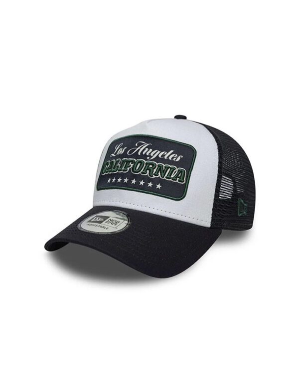 GORRA NEW ERA 9FORTY A-FRAME LOCATION PATCH TRUCKER - Navy