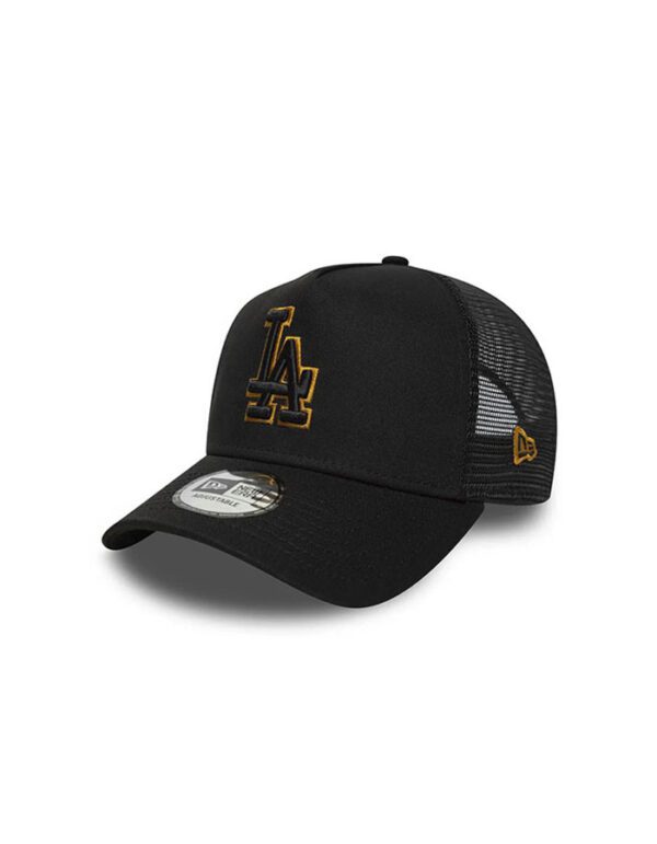 GORRA NEW ERA  9FORTY E-FRAME LOS ANGELES DODGERS TEAM OUTLINE - Black