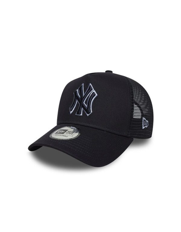 GORRA NEW ERA 9Forty E-FRAME MLB NEW YORK YANKEES TEAM OUTLINE - Navy