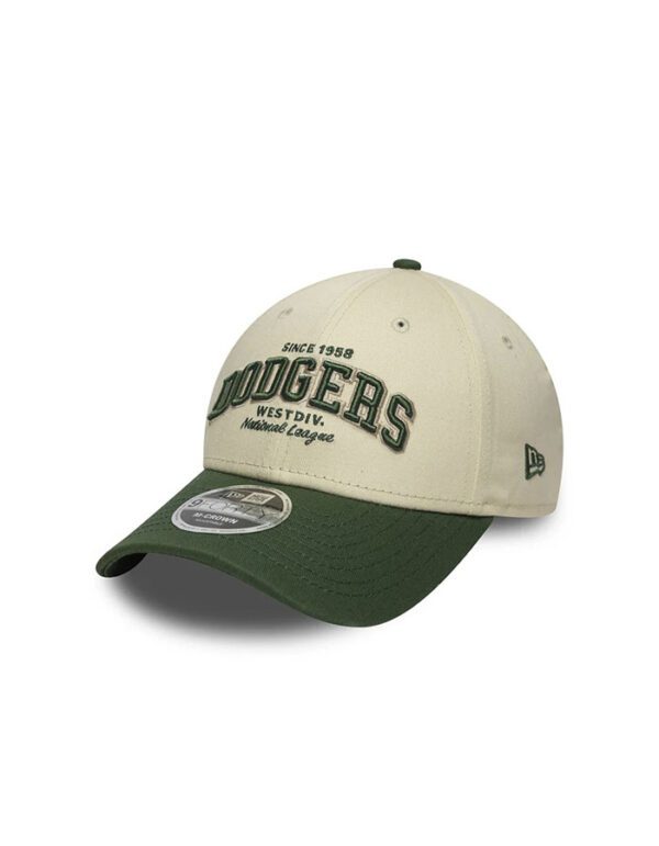 GORRA NEW ERA 9FORTY M-CROWN LOS ANGELES DODGERS MLB WORDMARK - Dark Green
