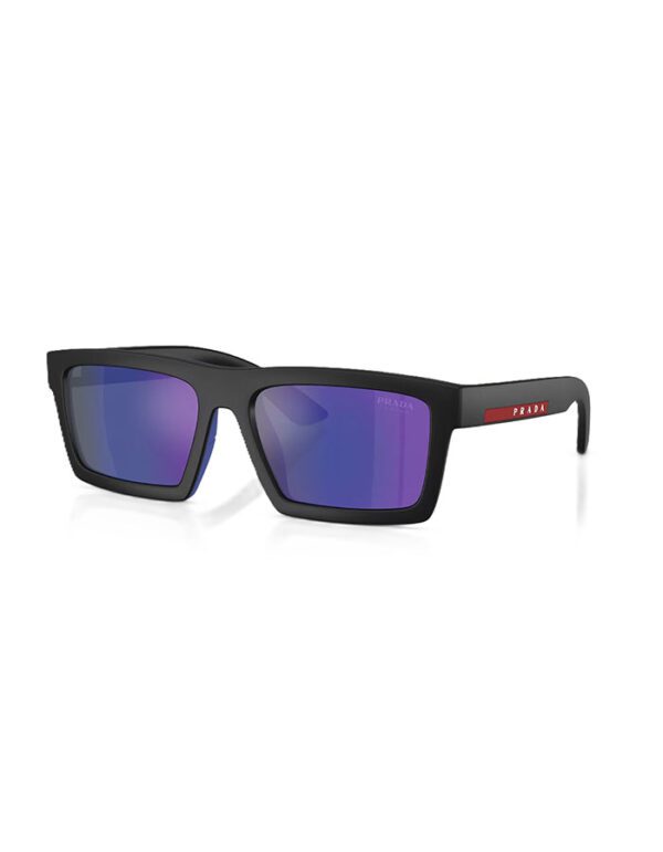 LENTE PRADA LINEA ROSSA PS 07Y WHITE/MIRROR BLUE